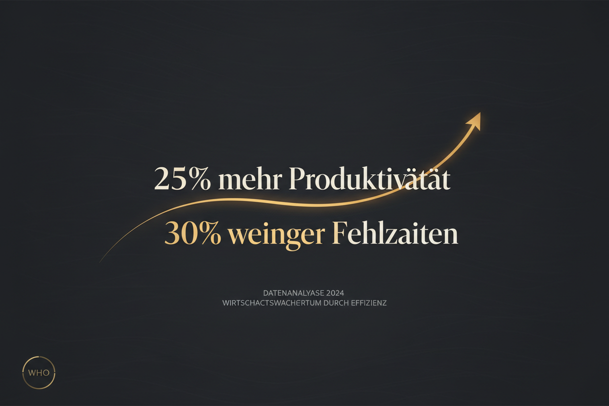 WHO-Studie: 25% mehr Produktivität durch ausgewogene Ernährung am Arbeitsplatz