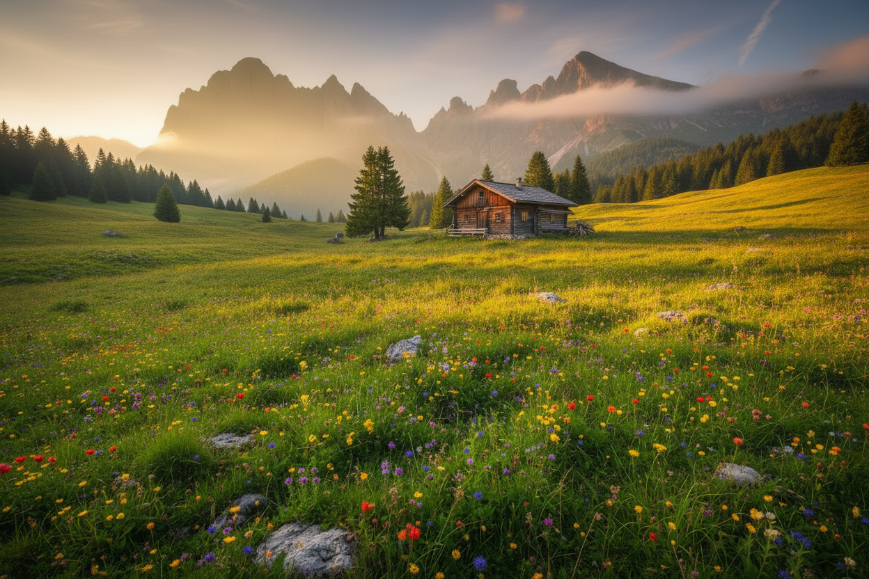 Österreich Alm Sound of Music