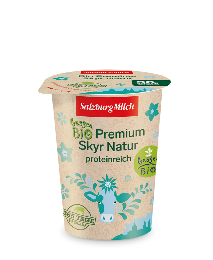 Organic Skyr 400 grams, Salzburg Milch, only available by direct delivery
