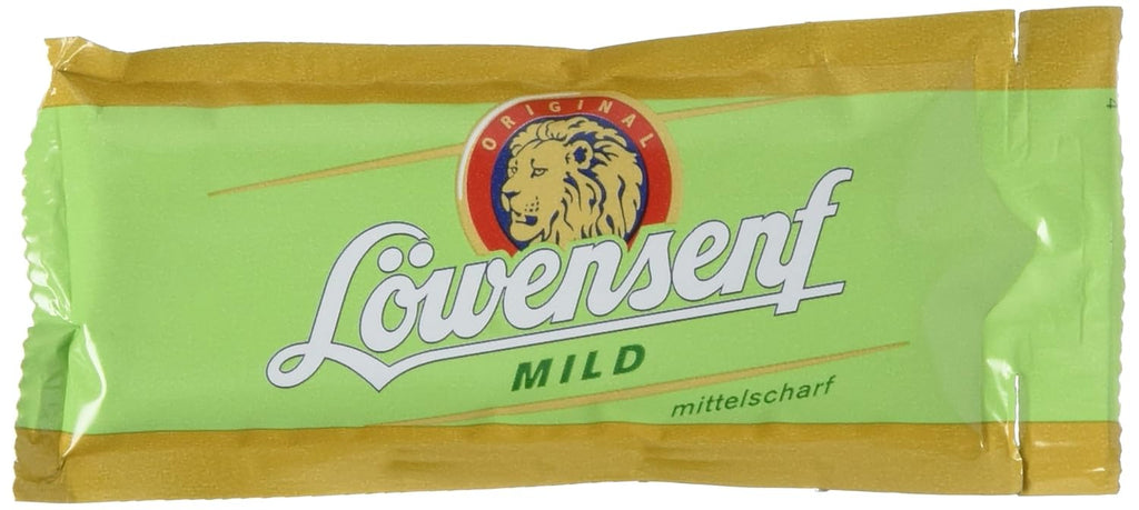 Löwensenf Extra Scharf, 200 x 15ml Karton, organisch