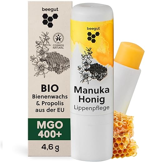 Bio Lippenbalsam mit Manuka Honig & Propolis