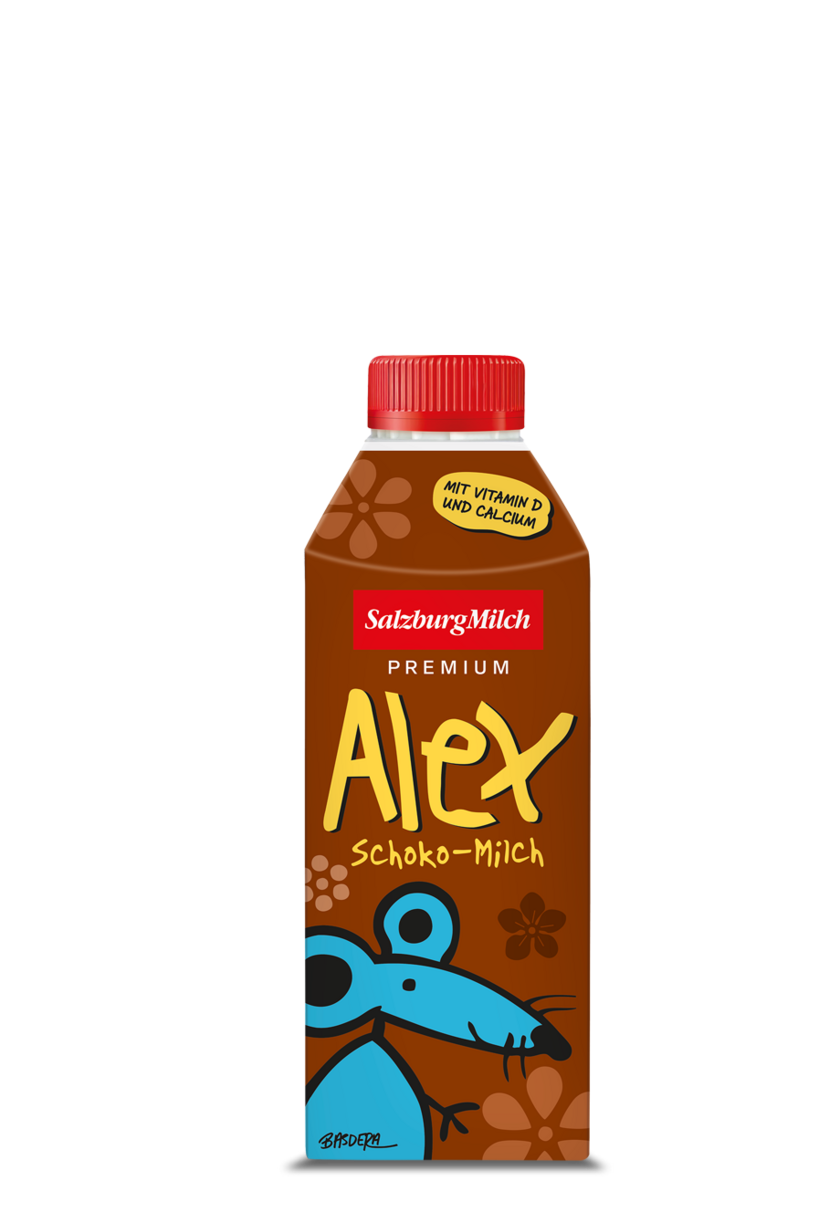 Alex Schoko Milch 12 x 250ml Salzburg Milch