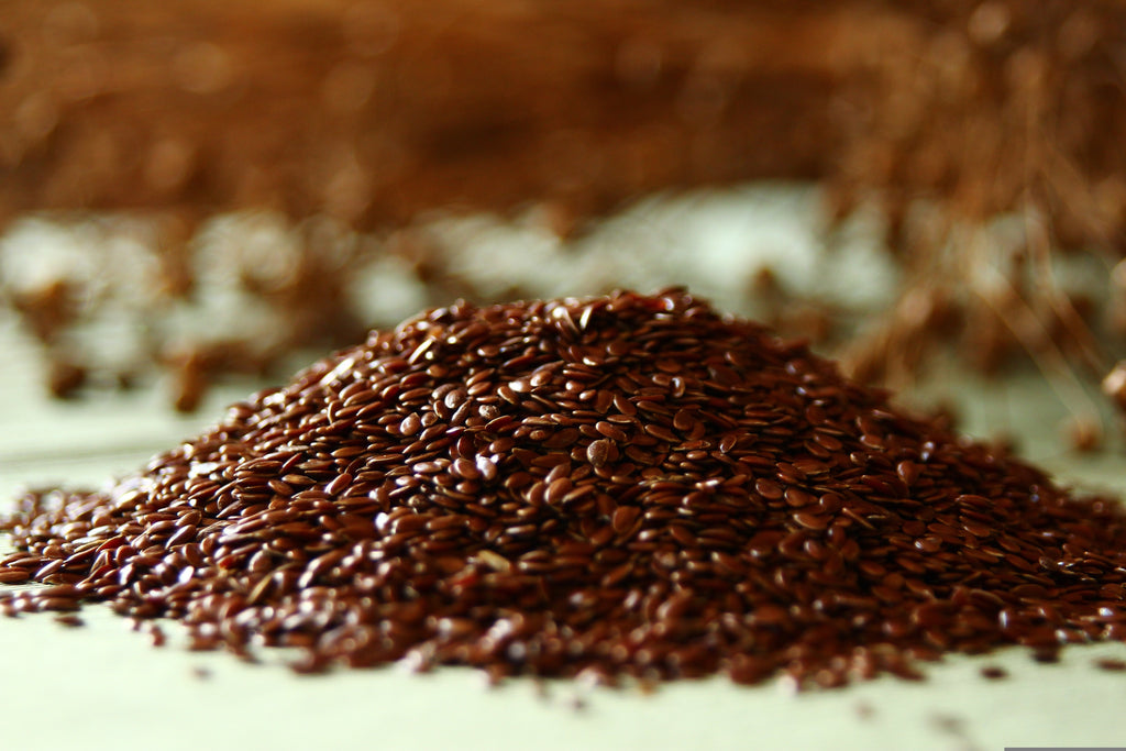 Organic ground flaxseed, Austria, in 200g stand-up pouch