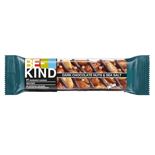 BE-KIND Dark Chocolate Nuts & Sea Salt – 12er Pack (12 x 40g)