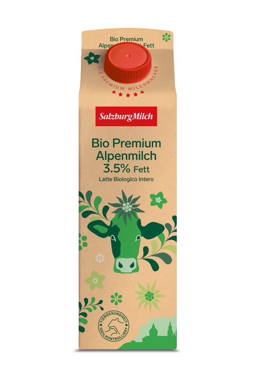 Salzburg Milch Bio Vollmilch 3,5% 500ml – 10er Karton