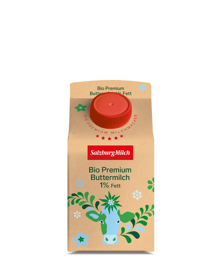 Salzburg Milch Bio Buttermilch 1% 500ml – 12er Karton