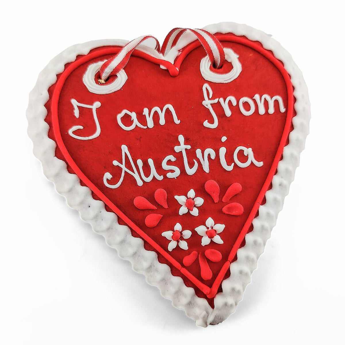Kammerer Lebkuchenherz „I am from Austria“ – 20 cm