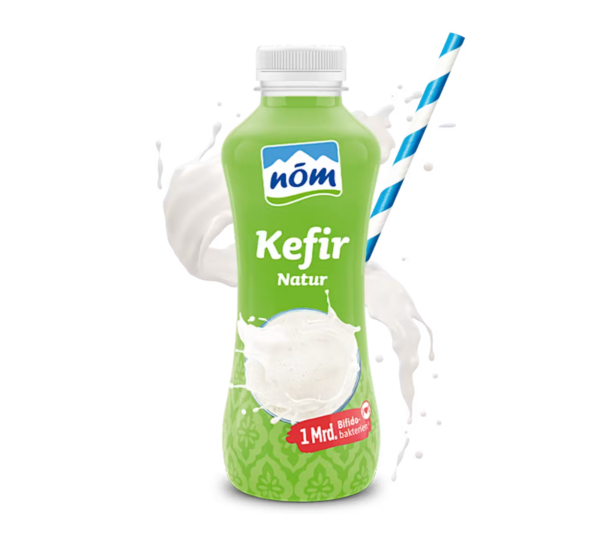 NÖM Kefir Drink Natur 480g Flasche – 1 Mrd. Bifidobakterien