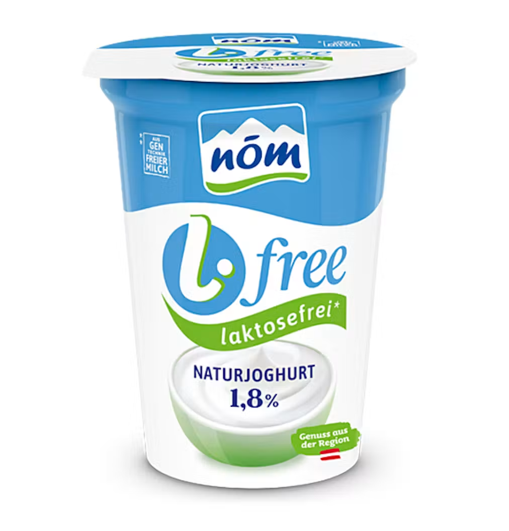 NÖM l.free Laktosefreies Naturjoghurt 1,8% 200g Becher
