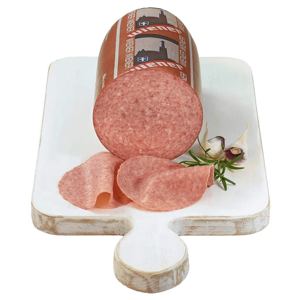 Berger Wiener Wurst, 500g geschnitten, aufgeschnitten