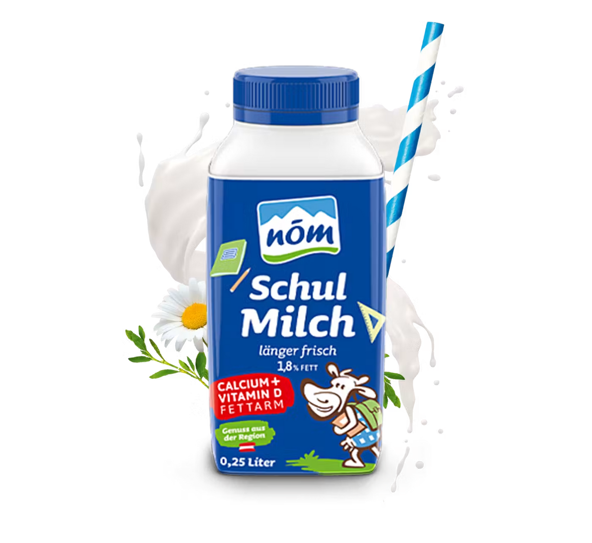 NÖM Schulmilch 250ml Tetra Pak 1,8% Fett