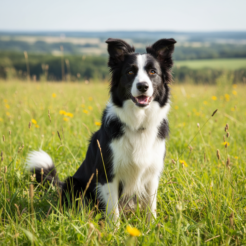 Junghund Border Collie