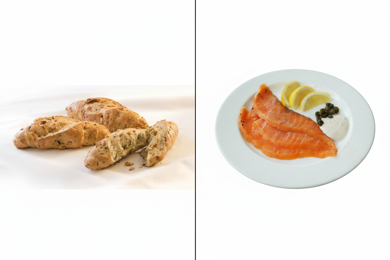Kürbiskernspitz & Lachs