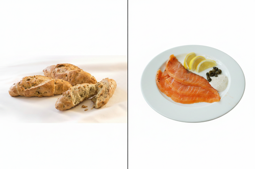 Kürbiskernspitz & Lachs