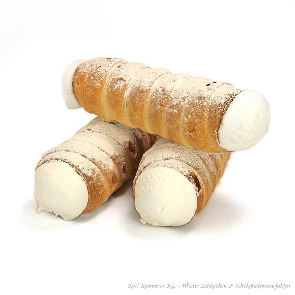 Kammerer Kleine Schaumrollen – weiß, 3 Stück