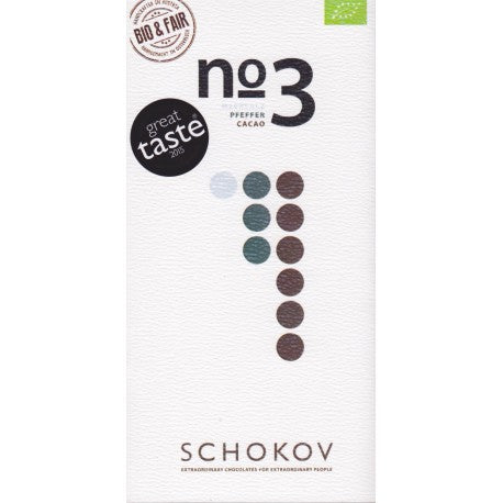 Alle Neune – Schokov Schokoladen-Geschenkset No. 1 bis No. 9