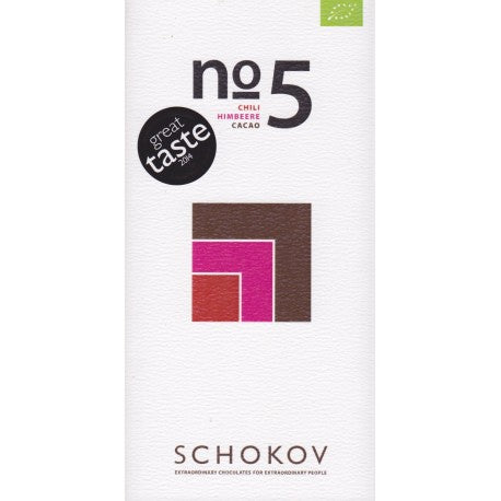 Alle Neune – Schokov Schokoladen-Geschenkset No. 1 bis No. 9